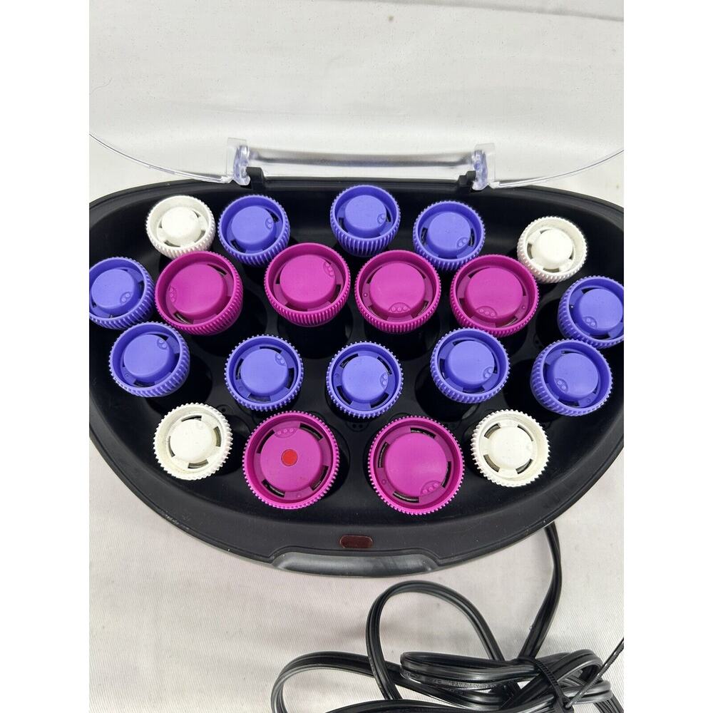 Remington Hot Rollers 20 Curlers Wax Core H 5600 3 Sizes Pageant - Picture 8 of 8